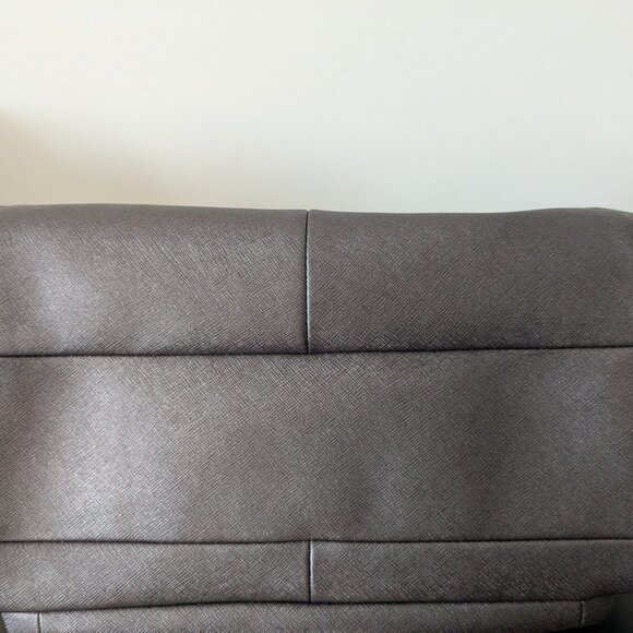 Preowned 25162 Coach Madeline Quartz/Black East/West Satchel Bag - Picture 4 of 11